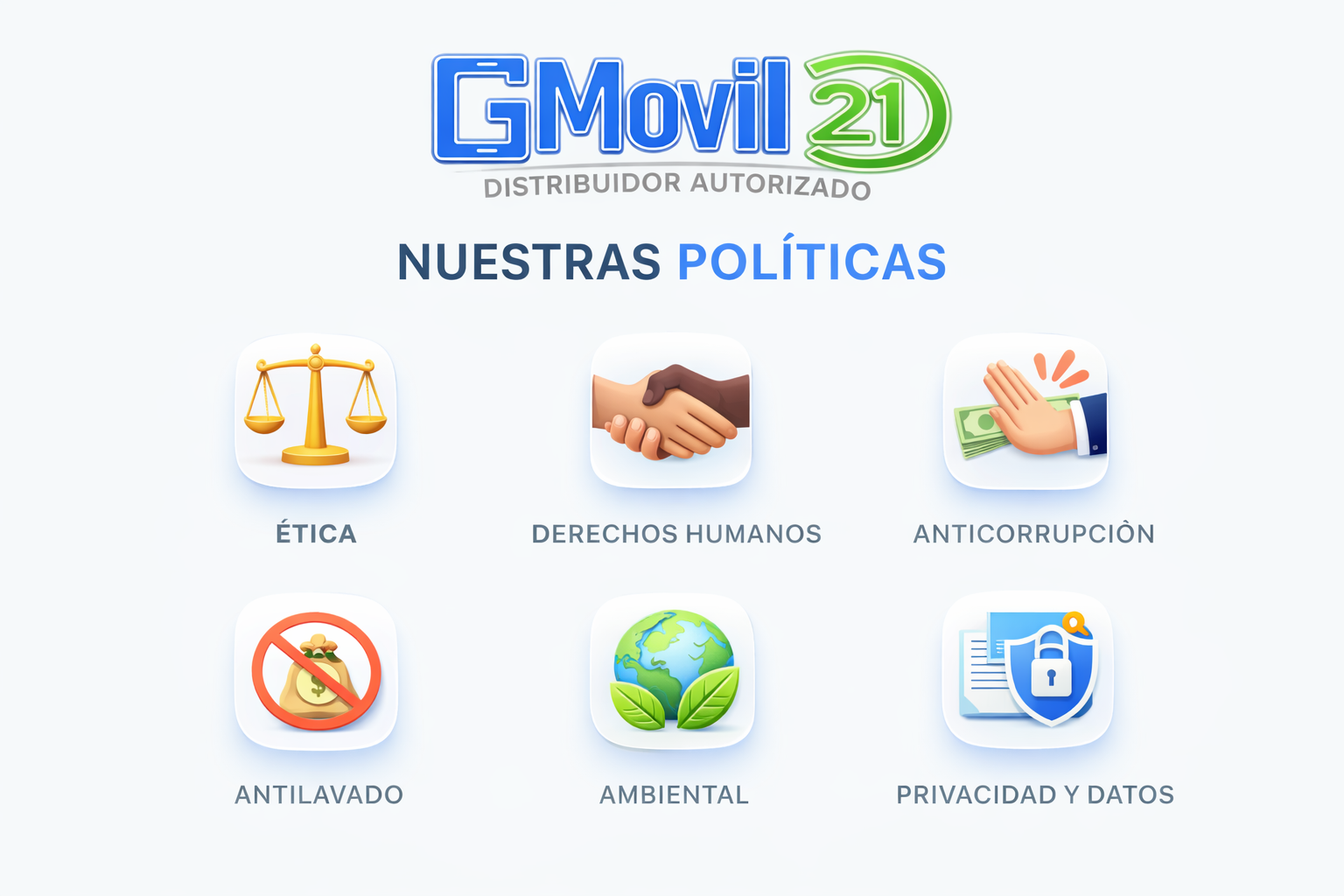 Políticas de la empresa GMOVIL21